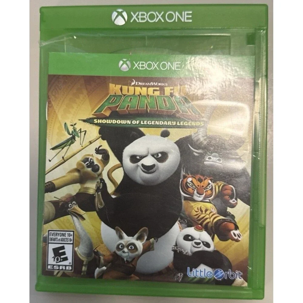 Kung Fu Panda: Showdown of Legendary Legends (Microsoft Xbox One, 2015) No Man